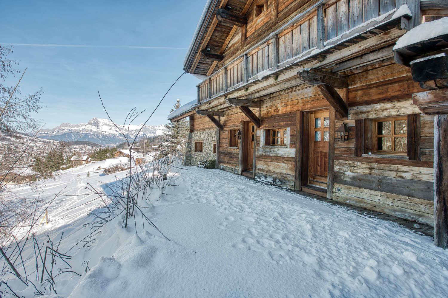 Chalet Edelweiss Megeve Luaran gambar
